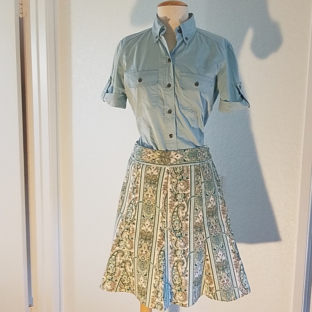 Woman's skirt & top